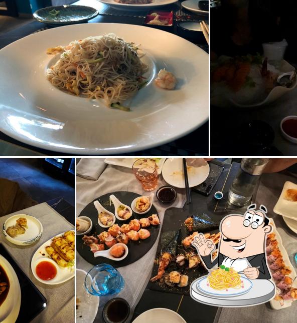 Spaghetti alla carbonara al Zoy Sushi