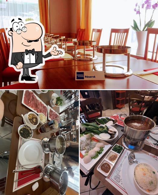 Dai un'occhiata agli interni di Fondue chinoise Tang Roulou