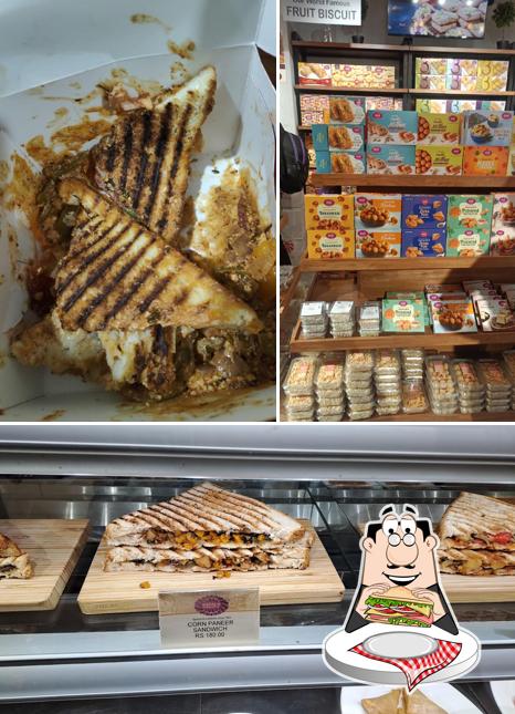 Club sandwich at Karachi Bakery Kondapur