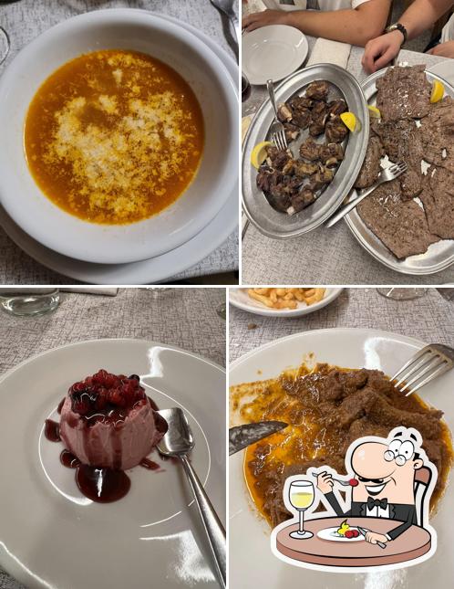 Cibo al Trattoria al Cavallino