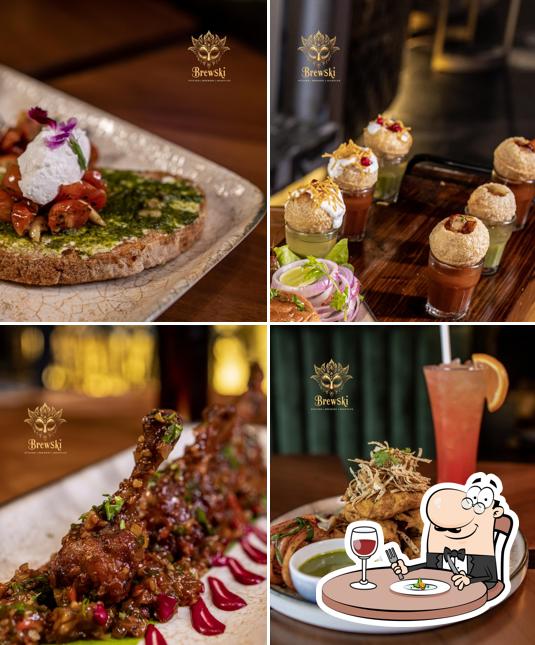 Food at Brewski Kitchen, Brewery, & Nightlife