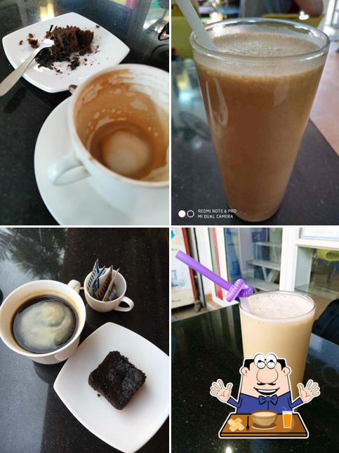 Chocolate mousse at Coffee Stop