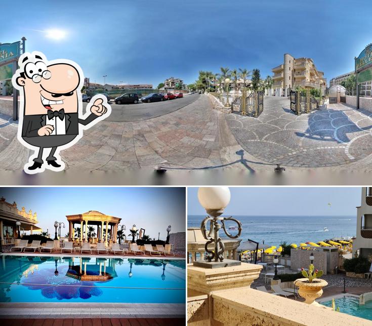 Gli esterni di Hellenia Yachting Hotel Giardini Naxos