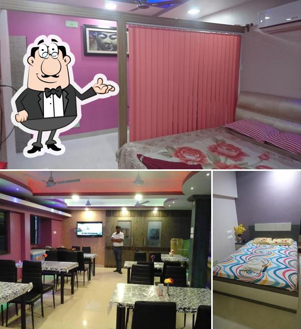 The interior of Oracle hotel hot and hot