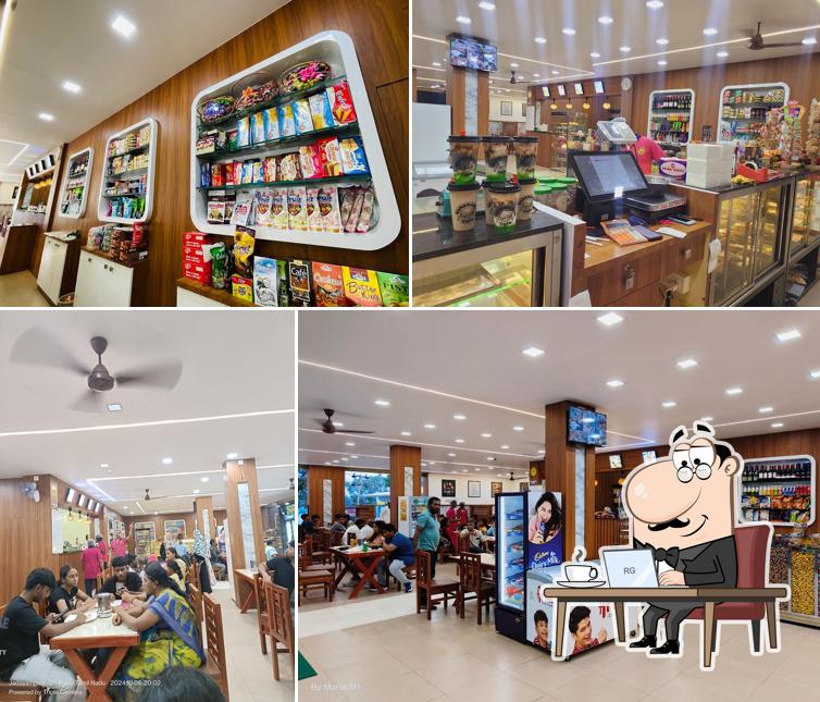 Check out how VANDHANAM CAFÉ looks inside