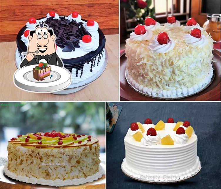 Chocolate cake at Bakeneto Bakery