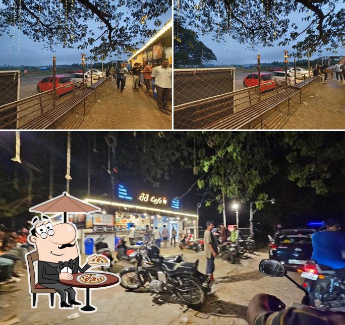 The exterior is an important feature of JJ Cafe