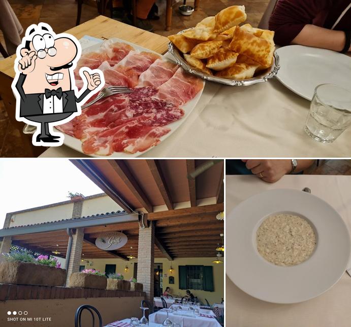 Gli interni di Trattoria Del Grillo