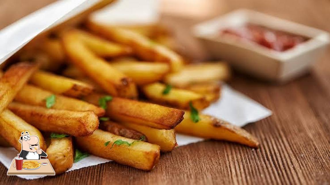 French fries at Studio Marvel's Pizza & More