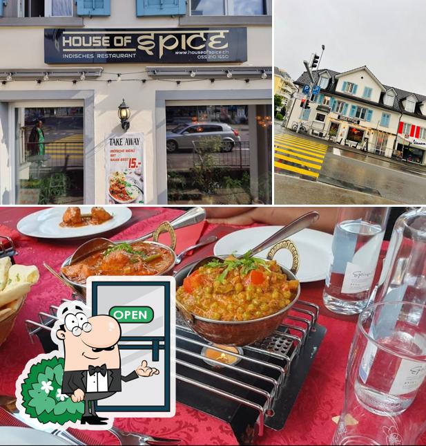 Guarda la immagine che presenta la esterno e cibo di House of Spice