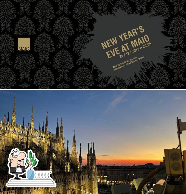 Gli esterni di Maio Restaurant Milano