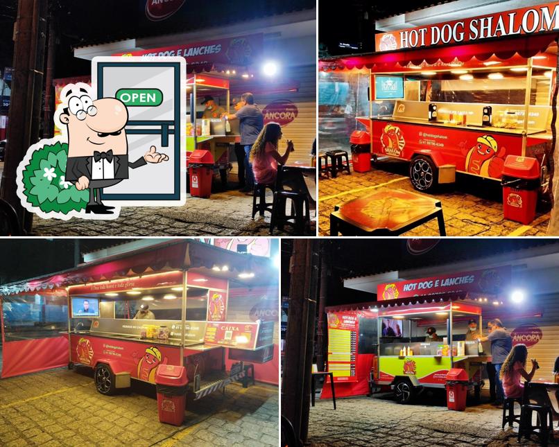 O exterior do Hot Dog Shalom- (Barraca) ( Av Brasília 6558)