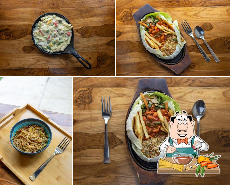 Spaghetti bolognese at Planter's Tea & Book Cafe