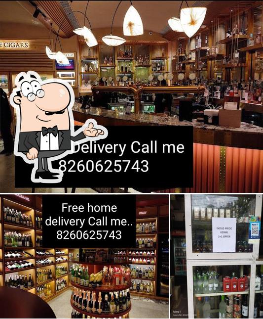 The interior of Punja Wines