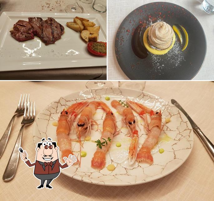 Platti al Ristorante "Remo Villa Cariolato"