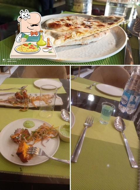 Food at The Nikhar Lounge