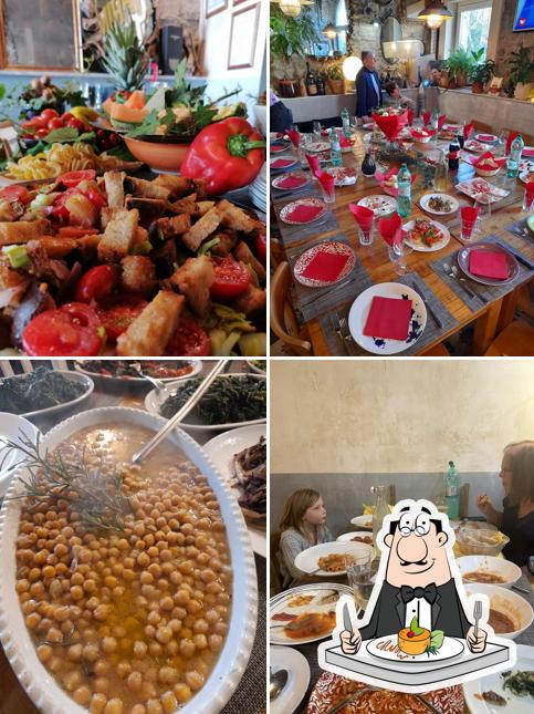Platti al Trattoria Locanda Cicerone