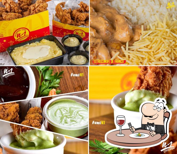 Comida em Number One Chicken Araguari