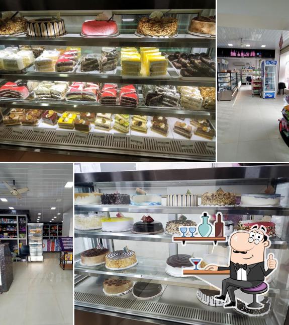 The interior of Cake World