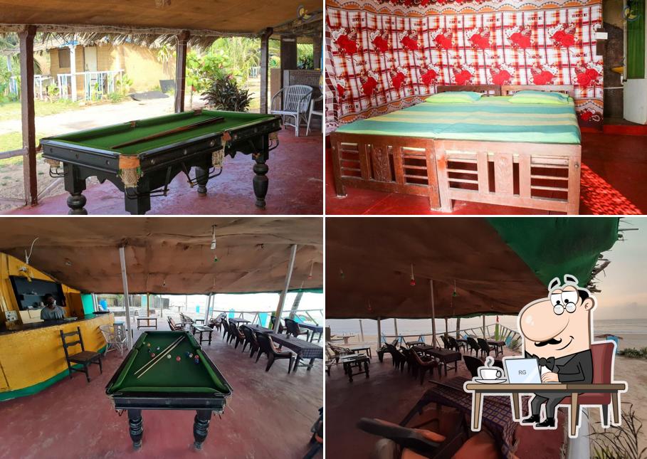 Check out how Charlie's Coco Huts looks inside