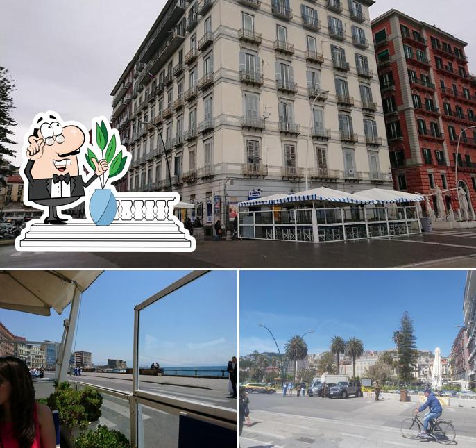 Goditi la vista dagli esterni di Gino Sorbillo Lievito Madre al Mare