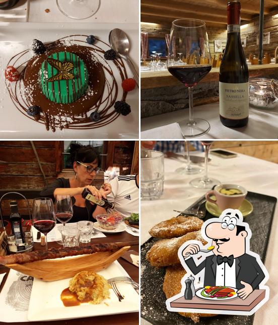 Cibo al Ristorante La Calcheira