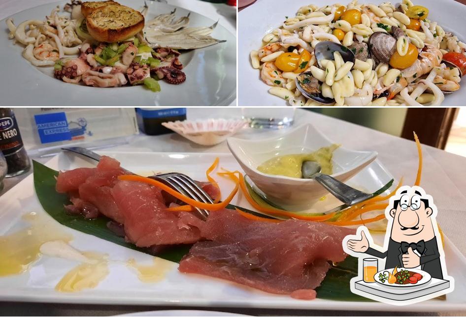 Platti al Ristorante Del Centro