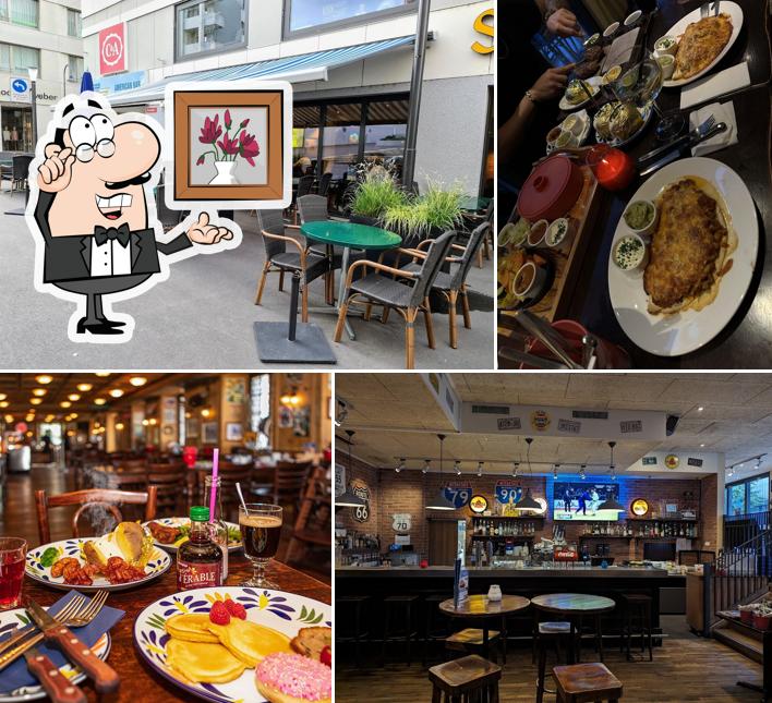 Gli interni di Restaurant Rorschach - Stars and Stripes Rorschach