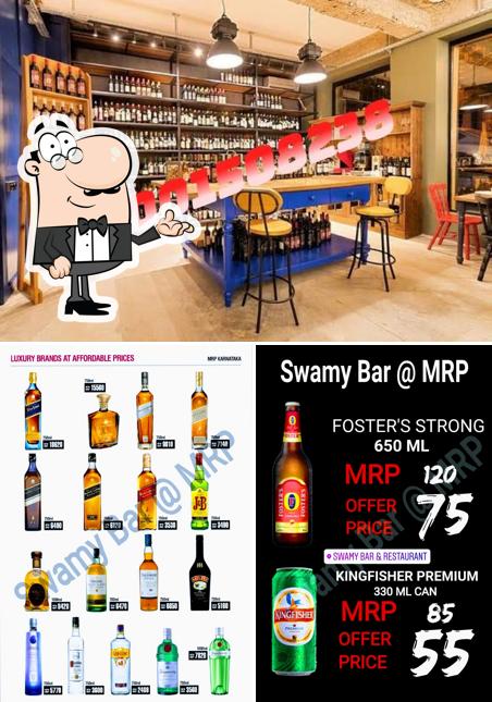 The interior of Swamy Spirits @ MRP