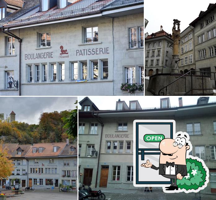 Gli esterni di l'Ecureuil J. Salafa Sàrl