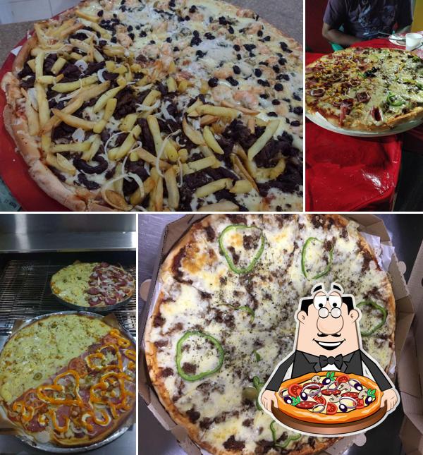 No Meu Cantinho Canaã Pizzaria e Esfiharia, você pode pedir pizza