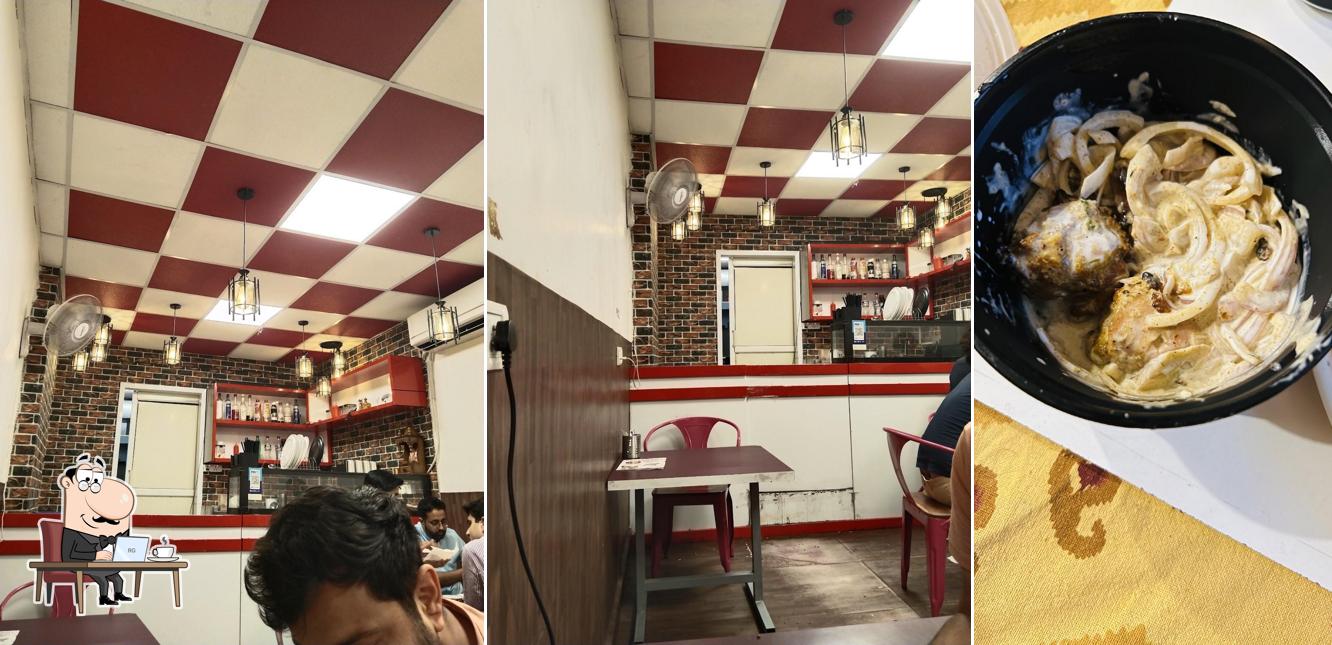 The interior of Bread Wings Family Restaurant