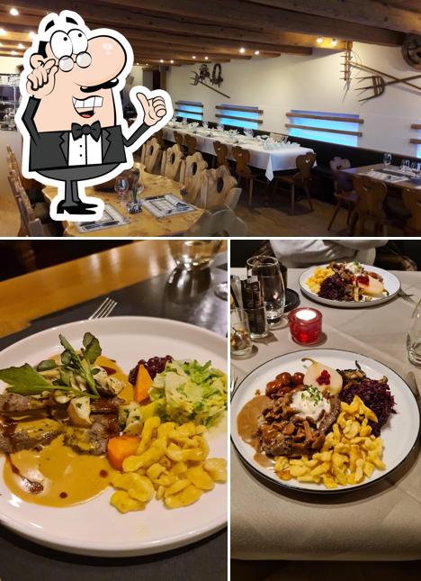 Gli interni di Hirschfarm Restaurant