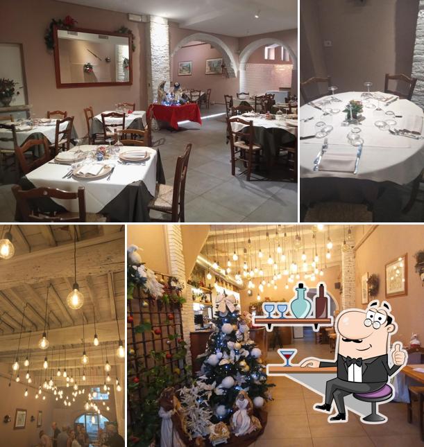 Gli interni di Bottega della Cucina