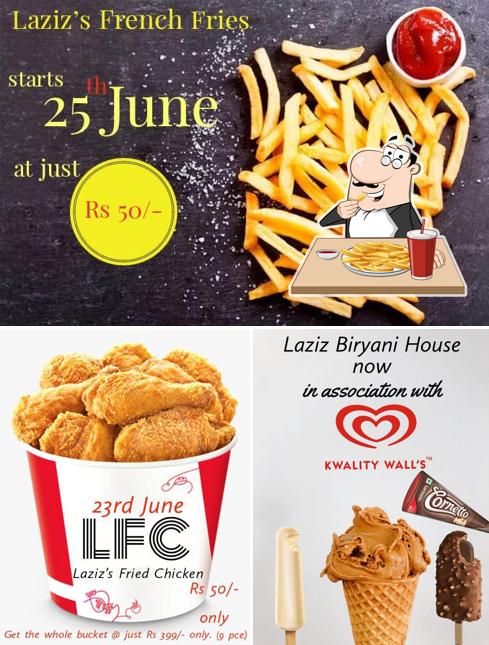 French fries at Laziz Biriyani House