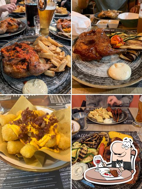 Costolette al Ristorante Alligalli