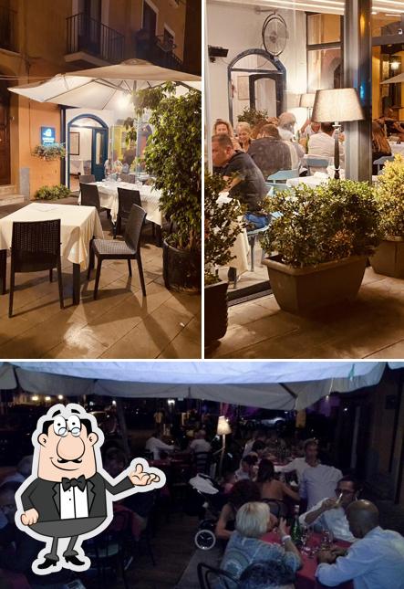 Gli interni di Taverna Lupo Di Mare