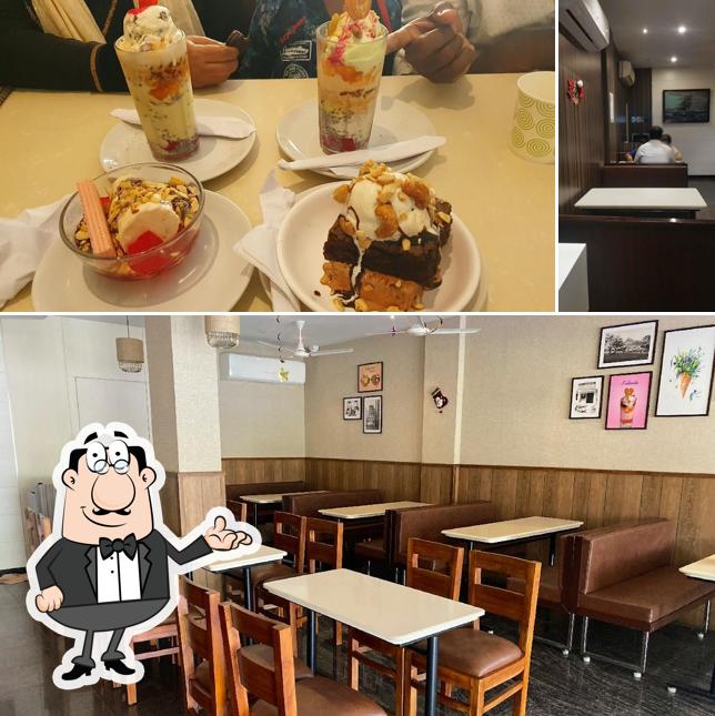 Check out how Seakings Ice Creams looks inside
