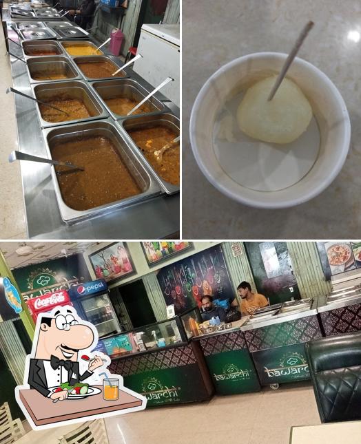 The picture of food and interior at Bawarchi