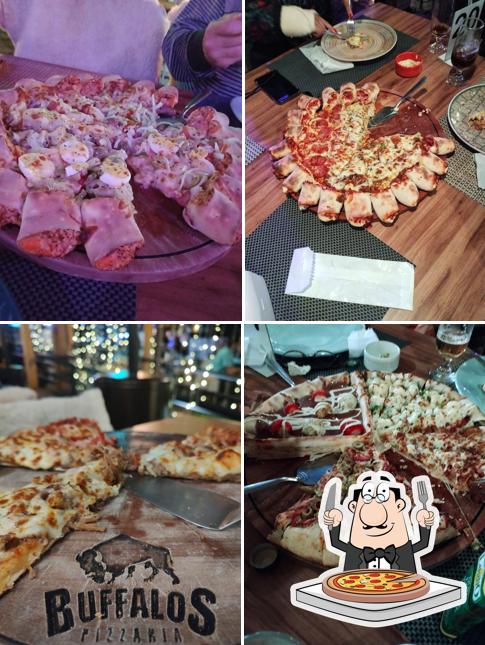 No Buffalos Pizzaria, você pode pedir pizza