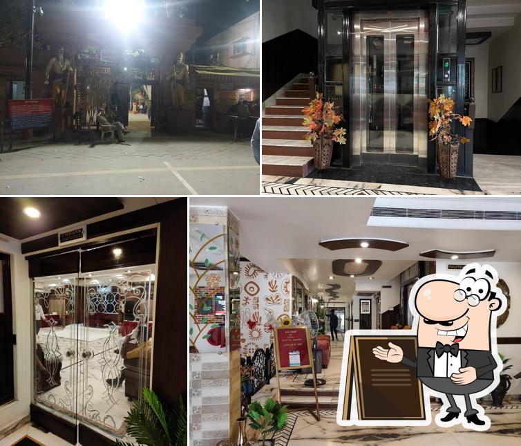 The outside area is an important feature of HOTEL SHEETAL REGENCY