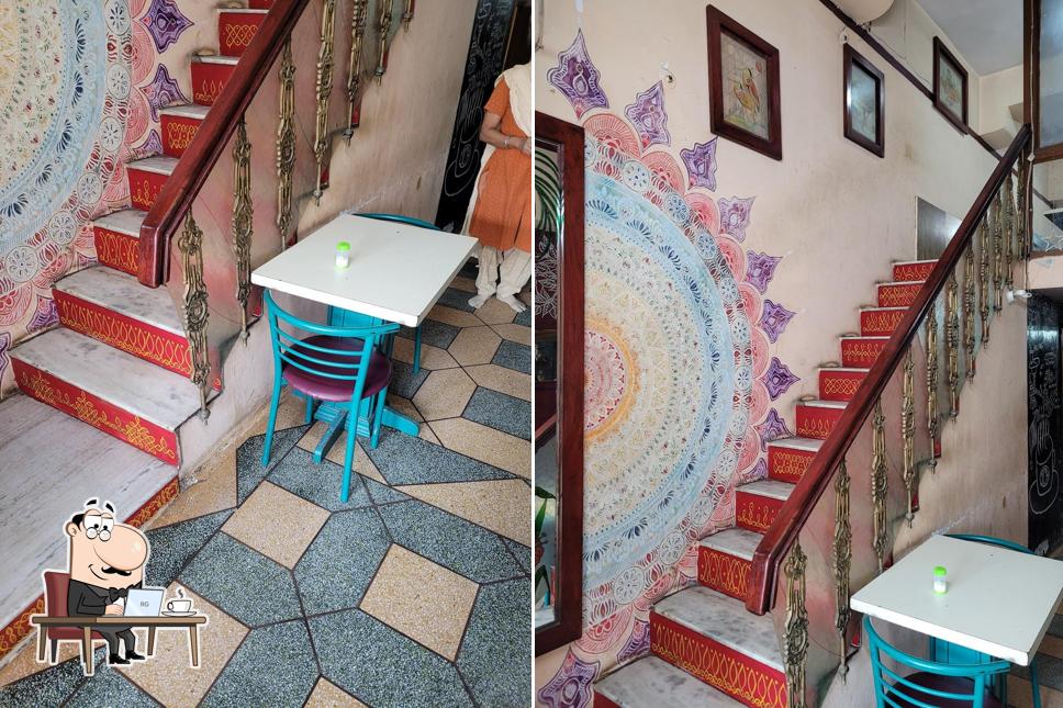 The interior of Jodhpur Coffee House