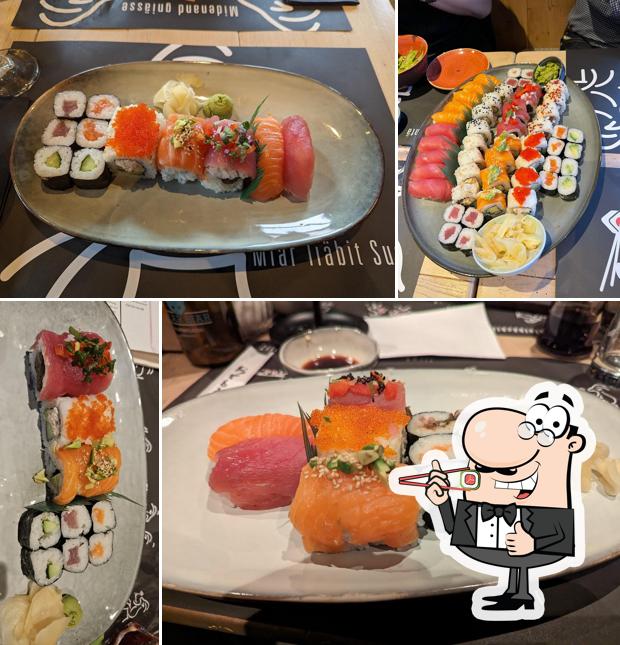 Prenditi le diverse opzioni di sushi