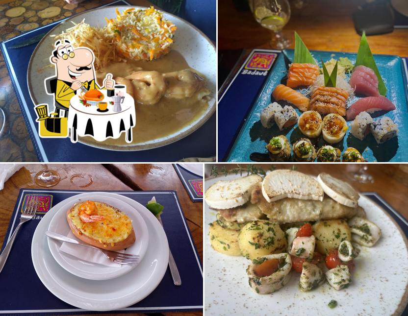 Platos en Badauê Unidade Maresias