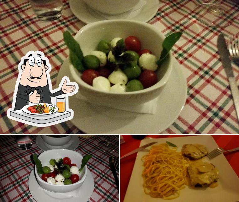 Platos en Osteria Itália