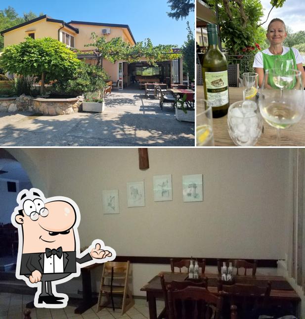 Gli interni di Bistro Malin