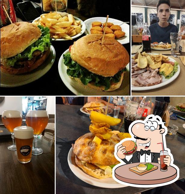 Hamburger al Pub Excalibur di Simone Anthony