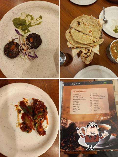 Meals at Krishna Kuteera