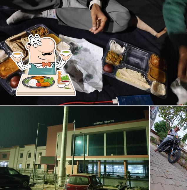 The restaurant's food and exterior