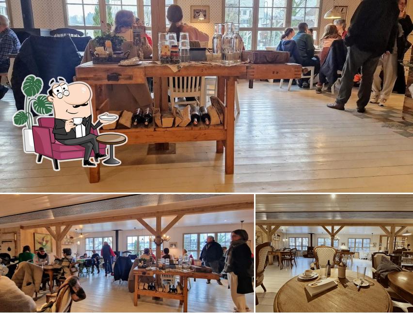 Gli interni di Café Bryggan
